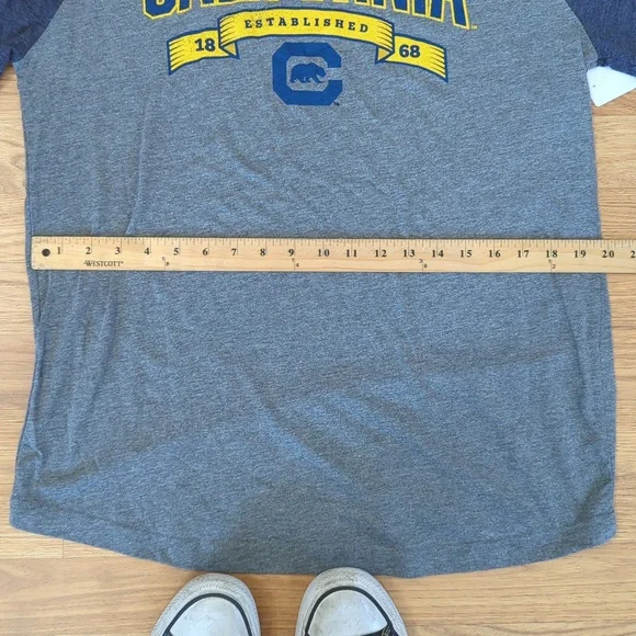 Fanatics Berkeley California Shirt LS Size Large NWT - Picture 5 of 6